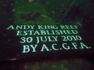 Andy King Reef Plaque